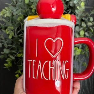 Rae Dunn I love teaching mug